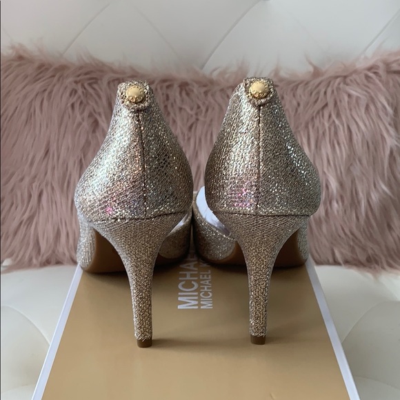 NWT MICHAEL Michael Kors Nathalie Flex High Heels - Picture 7 of 8